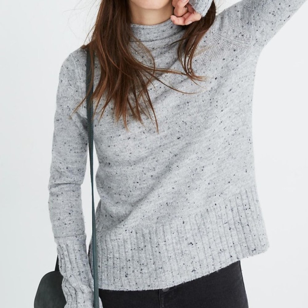NEW Madewell donegal inland turtleneck sweater XXL - Picture 2 of 11